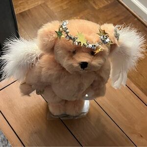 Plush Angel Bear with Star Crown